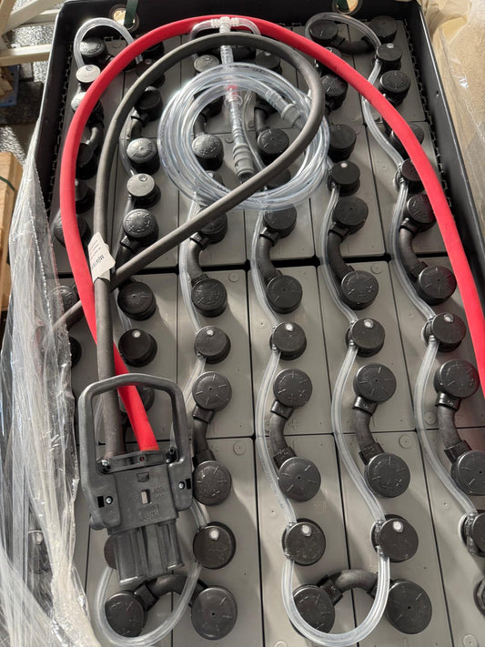 48V 500AH 4PZS500 Batterie inkl. Aquamatik und REMA-Stecker