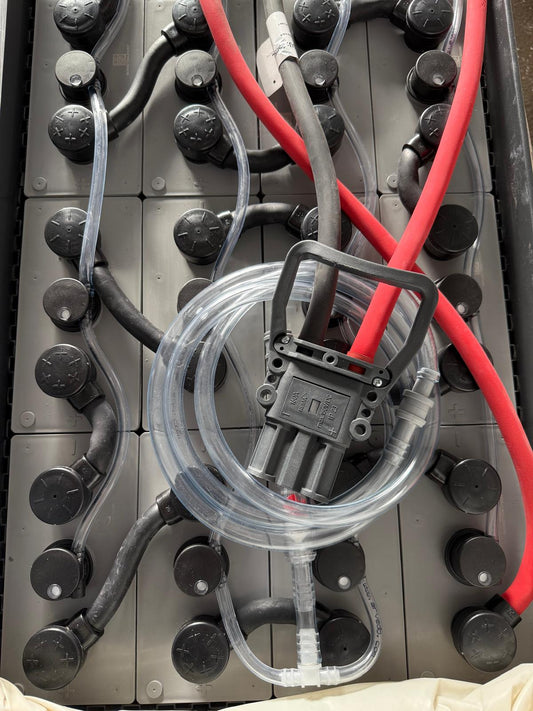 48V 775AH 5PZS775 Batterie inkl. Aquamatik und REMA-Stecker